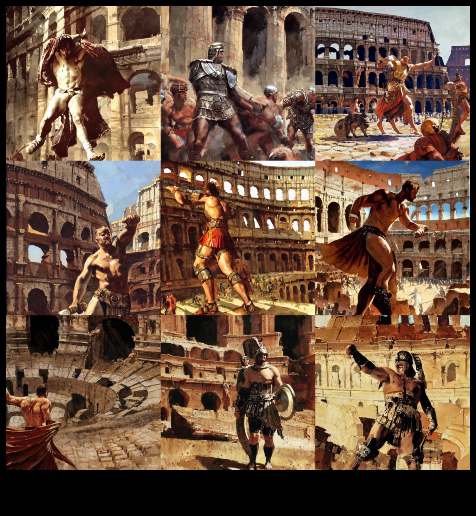 Colosseum Chronicles Ζωντανές απεικονίσεις μάχης μονομάχων στην αρχαία τέχνη 3 Colosseum Chronicles: Depicting Gladiatorial Combat in Art