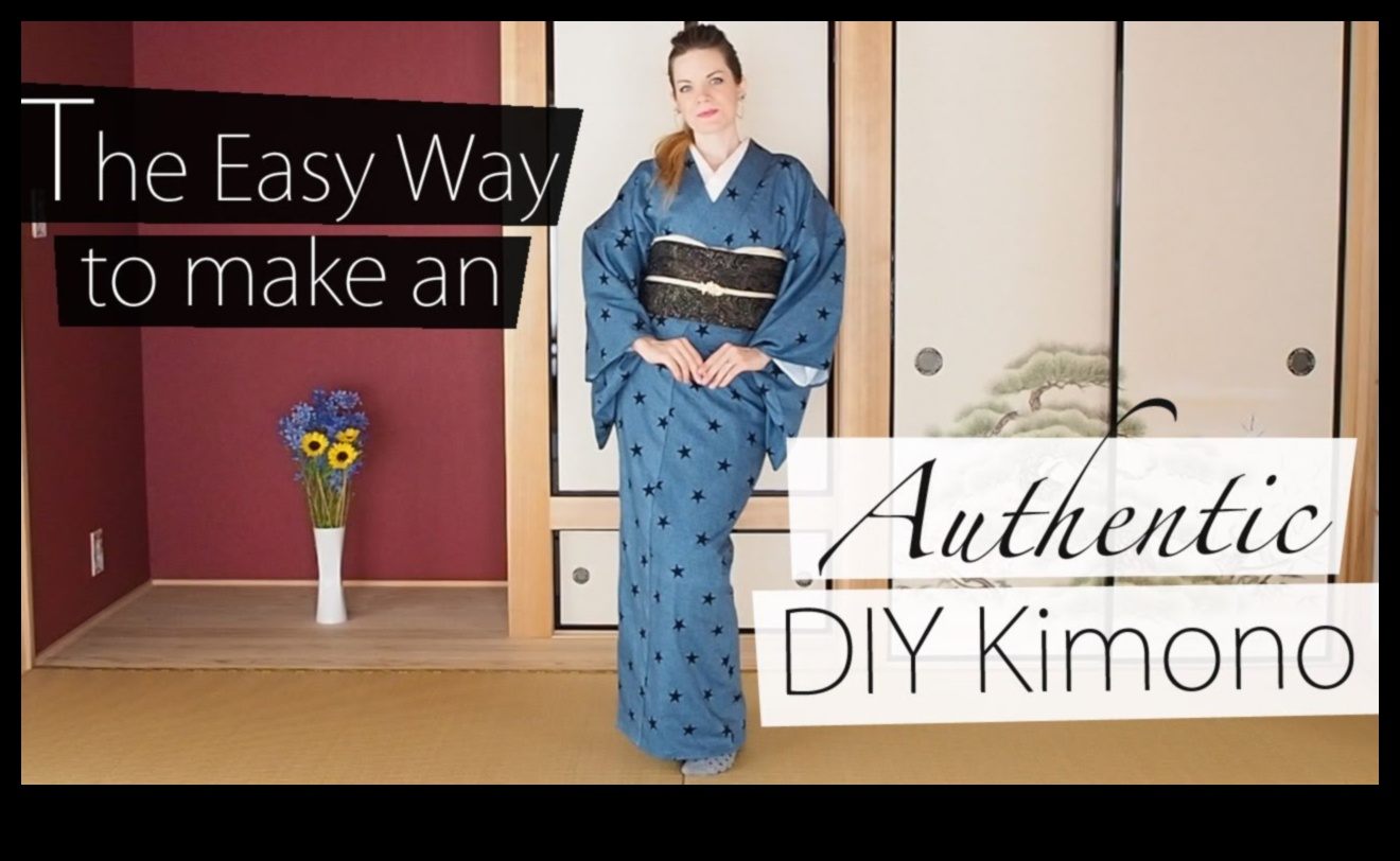 Ρούχα και αξεσουάρ DIY Εμπνευσμένα από το ιαπωνικό κιμονό