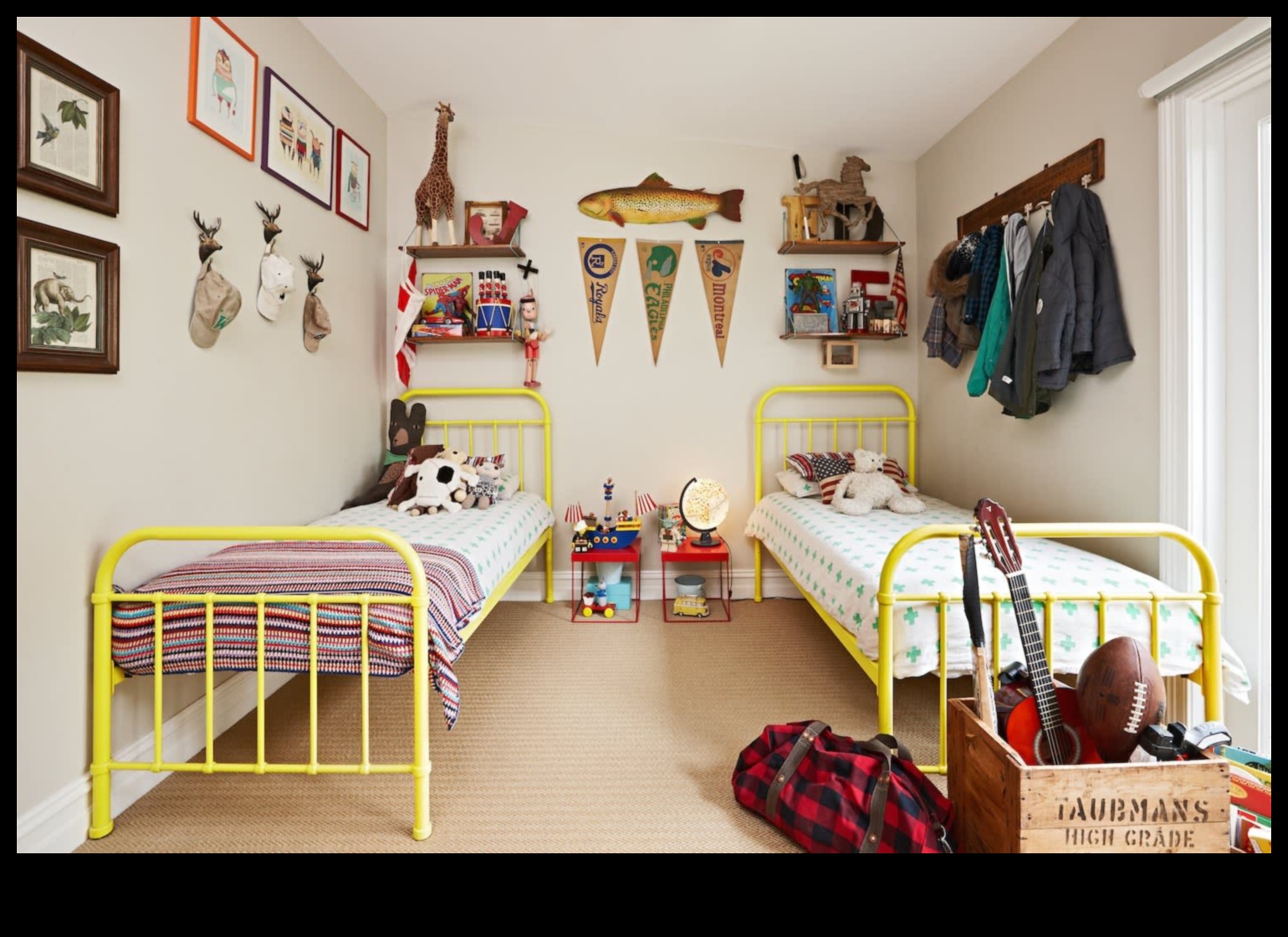 5 τρόποι για να διακοσμήσετε ένα κοινόχρηστο παιδικό δωμάτιο 2 Συμβουλές για τη διακόσμηση ενός κοινόχρηστου παιδικού δωματίου