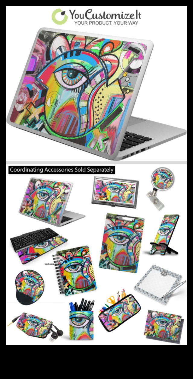 Χαλκομανίες και αυτοκόλλητα για φορητούς υπολογιστές: Εξατομικεύστε τη συσκευή σας με μοναδικά αξεσουάρ