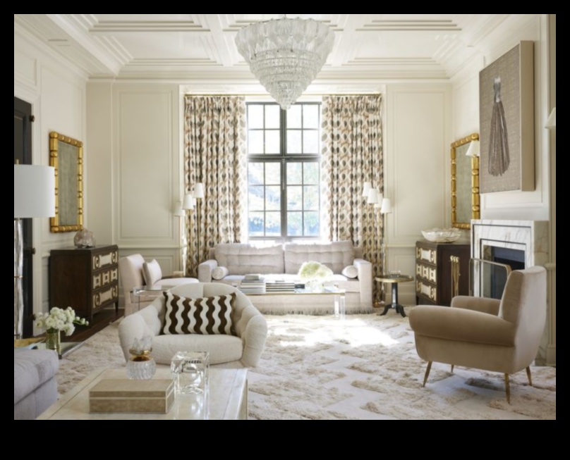 Ιδέες σαλονιού εμπνευσμένες από το Art Deco