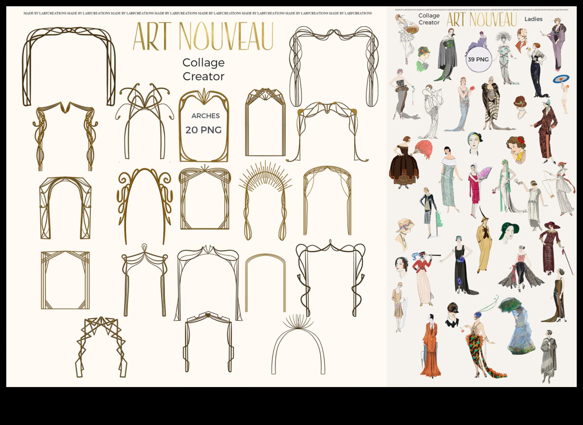 Ρούχα και αξεσουάρ DIY Εμπνευσμένα από την Art Nouveau