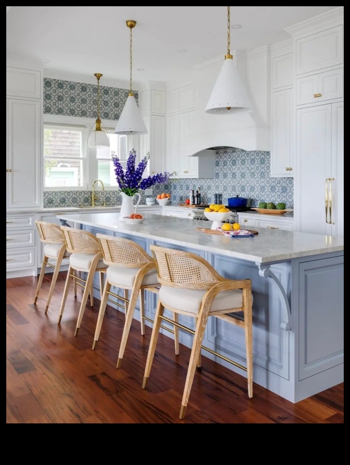 Διακόσμηση παραθαλάσσιας κουζίνας για παραθαλάσσια αίσθηση