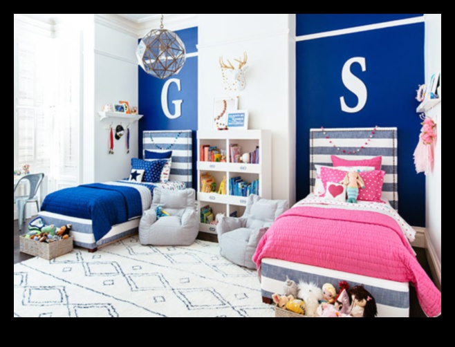 5 τρόποι για να διακοσμήσετε ένα κοινόχρηστο παιδικό δωμάτιο 1 Συμβουλές για τη διακόσμηση ενός κοινόχρηστου παιδικού δωματίου