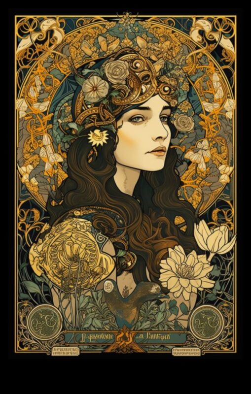 Ρούχα και αξεσουάρ DIY Εμπνευσμένα από την Art Nouveau