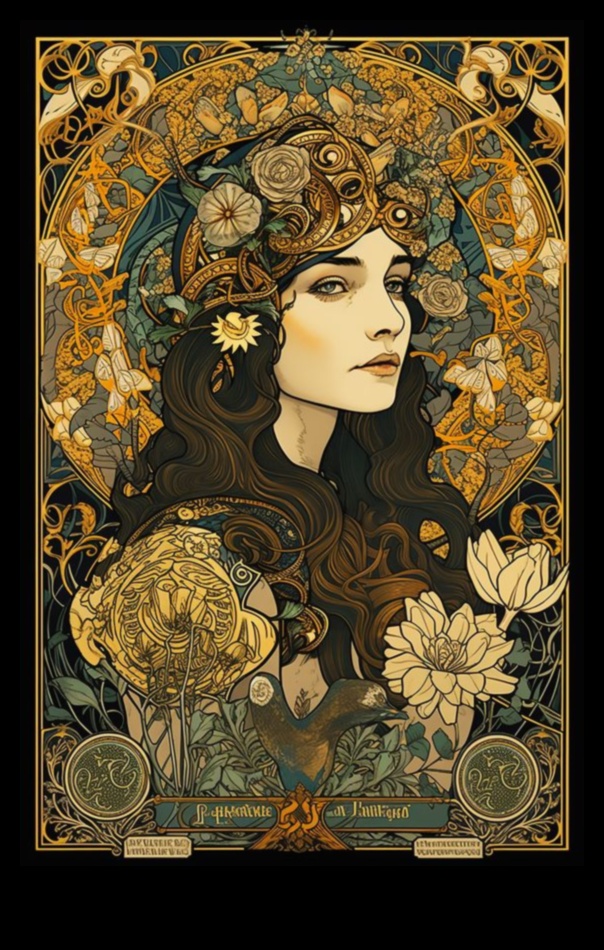 Ρούχα και αξεσουάρ DIY Εμπνευσμένα από την Art Nouveau