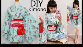 Ρούχα και αξεσουάρ DIY Εμπνευσμένα από το ιαπωνικό κιμονό